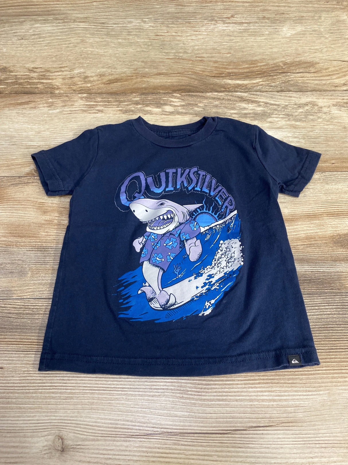 Quiksilver Shark Shirt Navy sz 3T