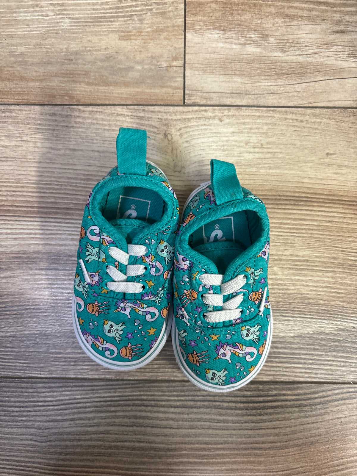 Vans Authentic Sneakers in Sea Party Teal sz 4c