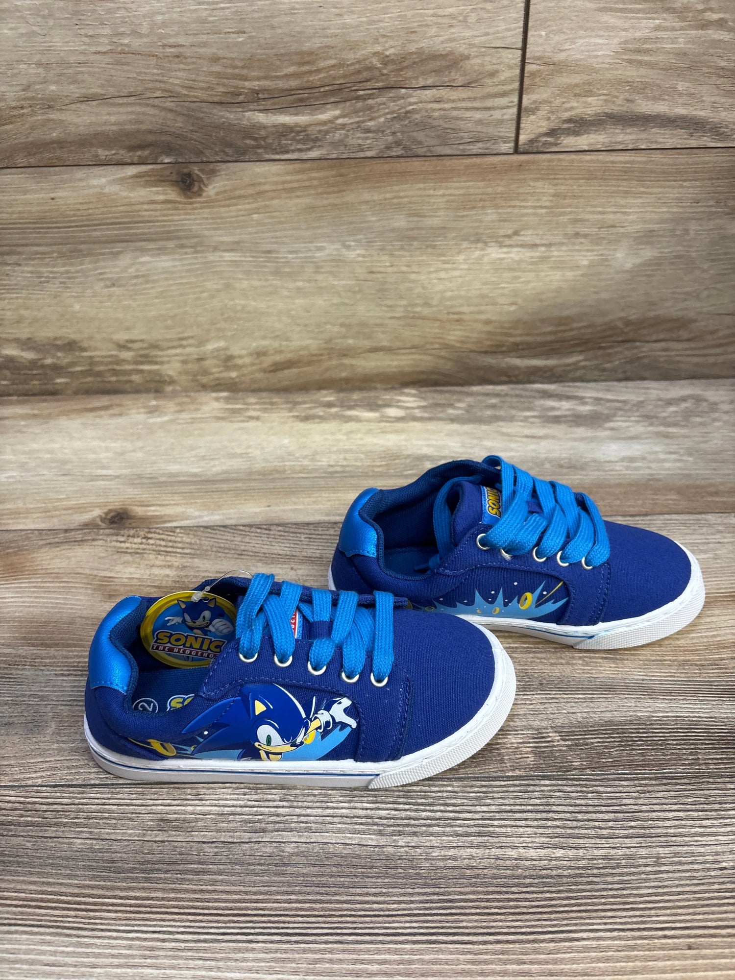 NEW Sonic The Hedgehog Sneakers Blue sz 12c