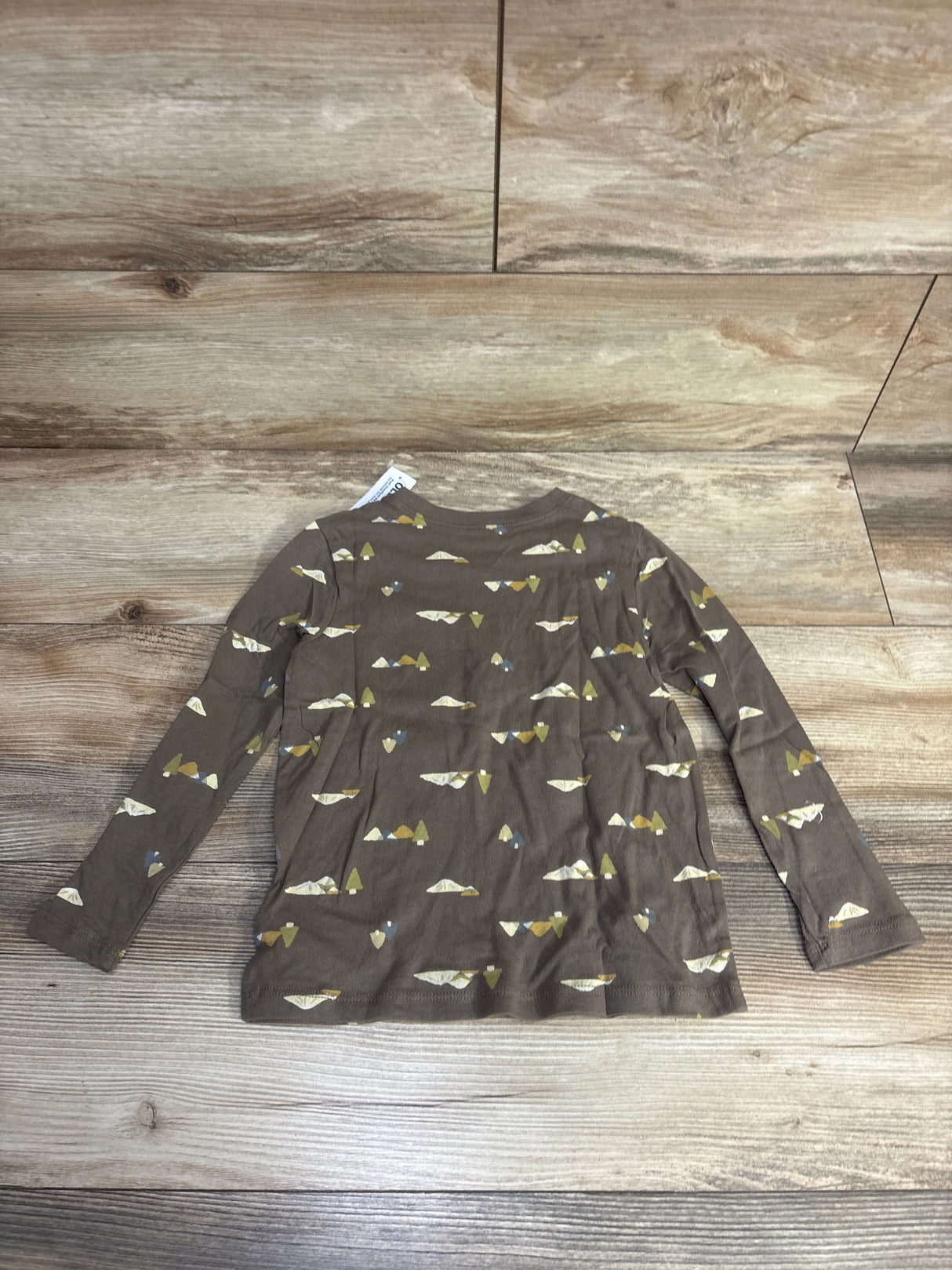 NEW Old Navy Mountain Print Brown Shirt sz 4T
