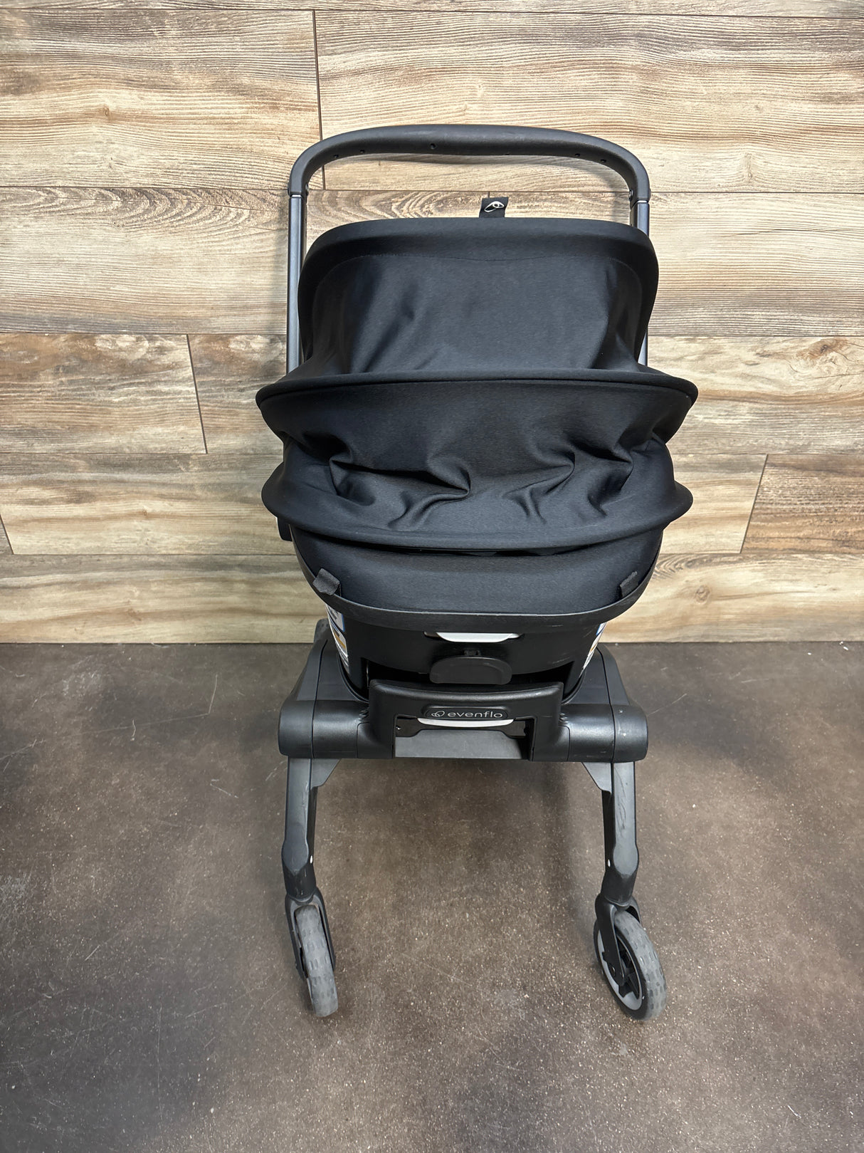 Evenflo Shyft DualRide Travel System in Boone Grey
