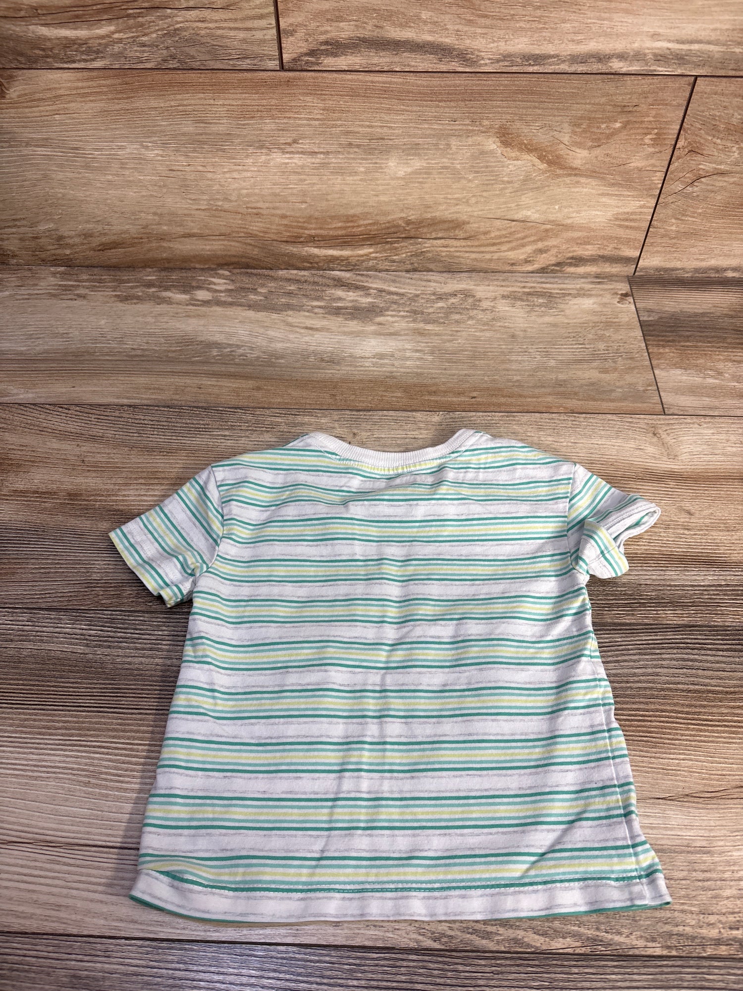Flapdoodles Striped Shirt White sz 12m