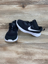 Nike Revolution 7 TD 'Black White' Sneakers sz 9c