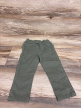 Okie Dokie Drawstring Jogger Pants Green sz 2T