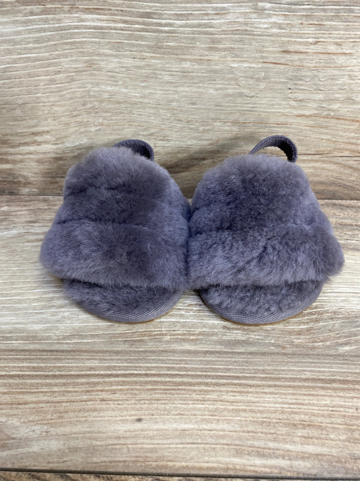 UGG Fluff Yeah Slides Grey sz 2c/3c