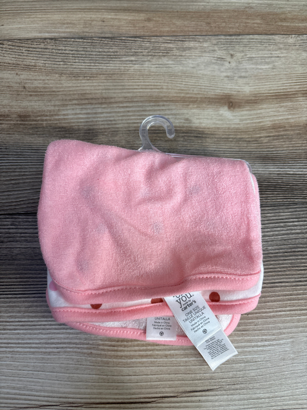 NEW Just One You Burp Cloths, Pink 6pk