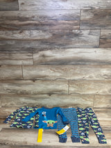 NEW Star Wars 4pc Yoda Print Pajama Set Grey sz 3T
