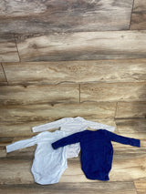 Lupilu 3pk Striped Bodysuit Set White sz 12-24m