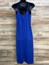 Anrabess Maternity Jumpsuit Blue sz Large
