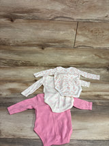 Hello Kitty 3pk Bodysuit Set Pink sz 6m