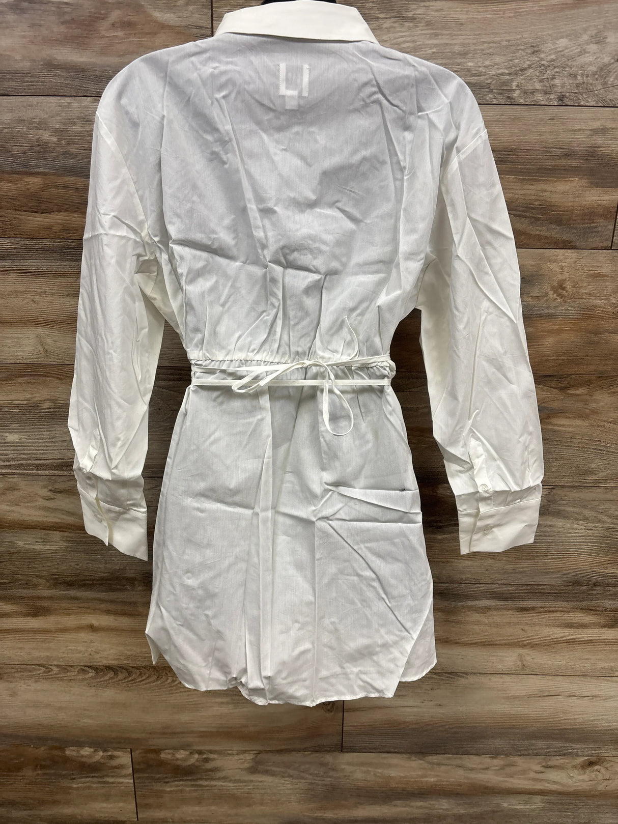 NWOT Gap Maternity Popover Shirt White sz XL
