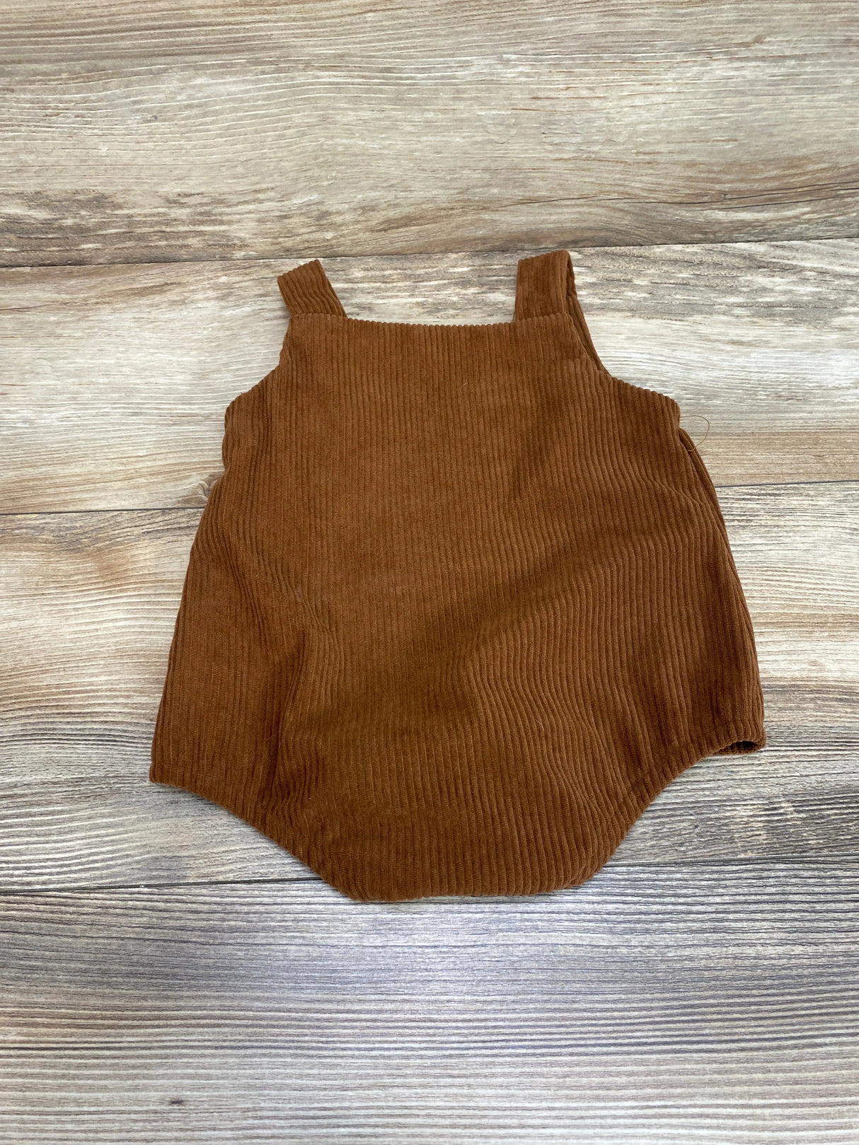 Corduroy Pumpkin Romper Brown sz 3-6m