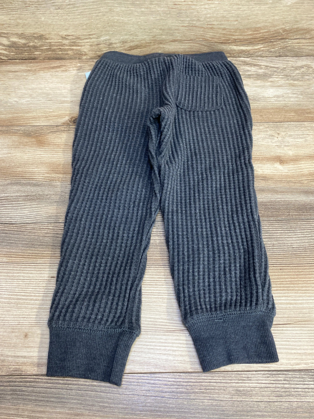 NEW Cat & Jack Drawstring Waffle Knit Pants Grey sz 4T - Me n Mommy To Be
