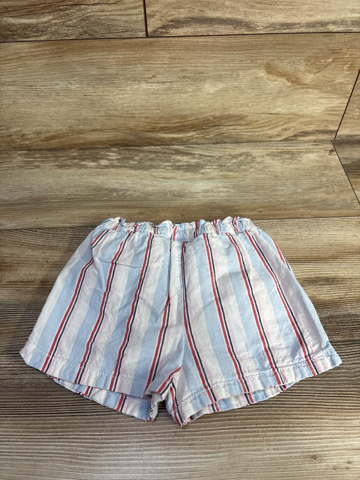 Tommy Hilfiger Red, White, & Blue Striped Shorts sz 5/6T