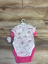 NEW Hello Kitty 3pk Bodysuits White sz 12m