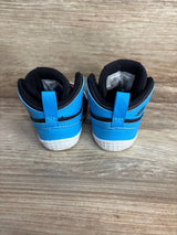 Air Jordan 1 Crib Bootie 'NC to Chi' Sneakers sz 1c