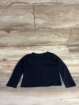 H&M Long Sleeve Shirt Black sz 3/4T