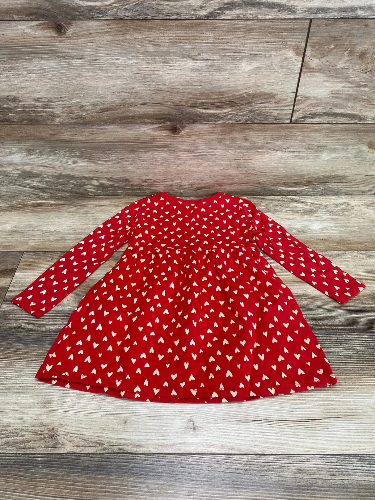 Old Navy Heart Print Dress Red sz 3T