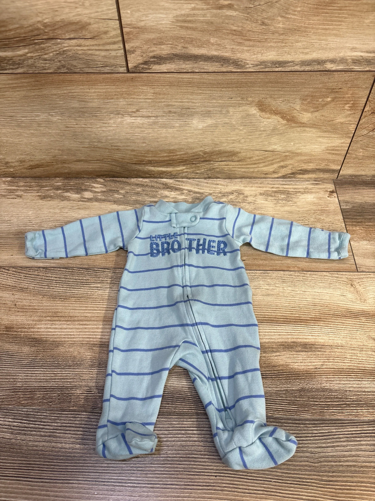 Child Of Mine Little Brother Sleeper Blue sz Preemie