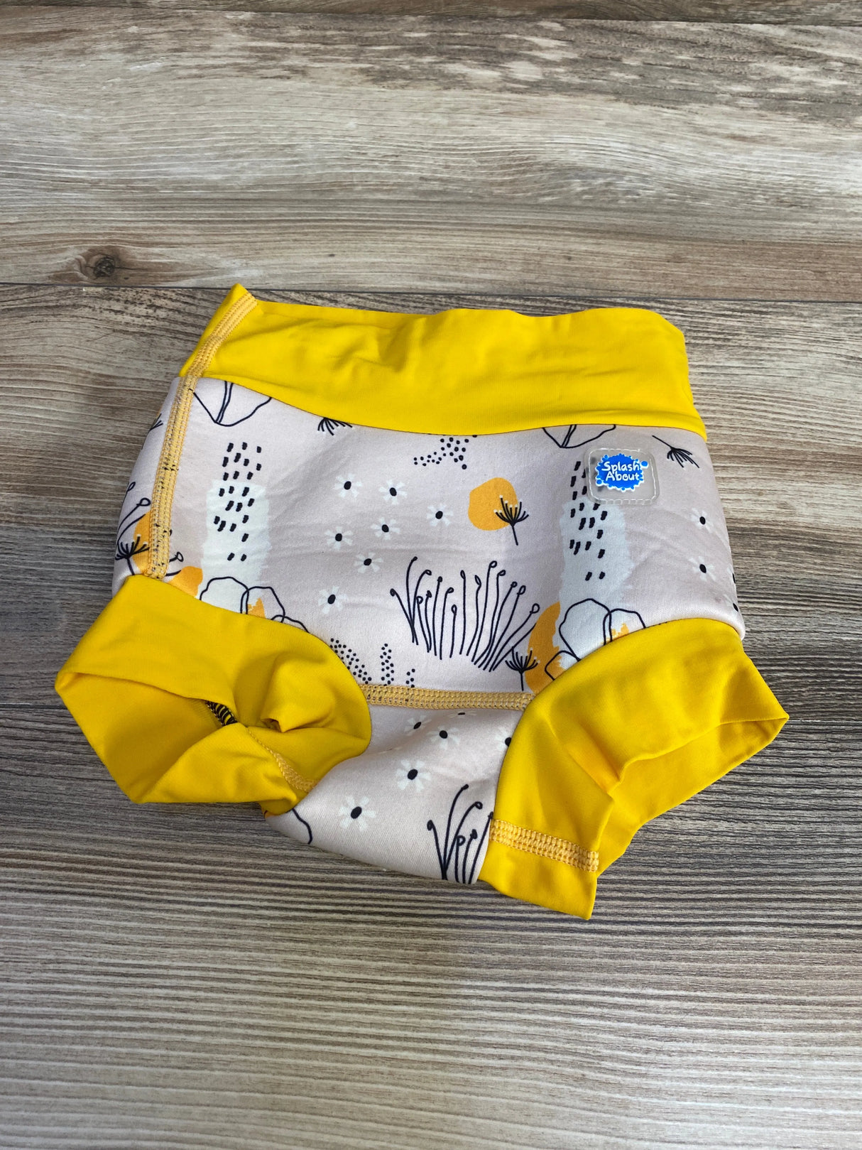 Splash About Reusable Swim Diaper Yellow sz 2-3T
