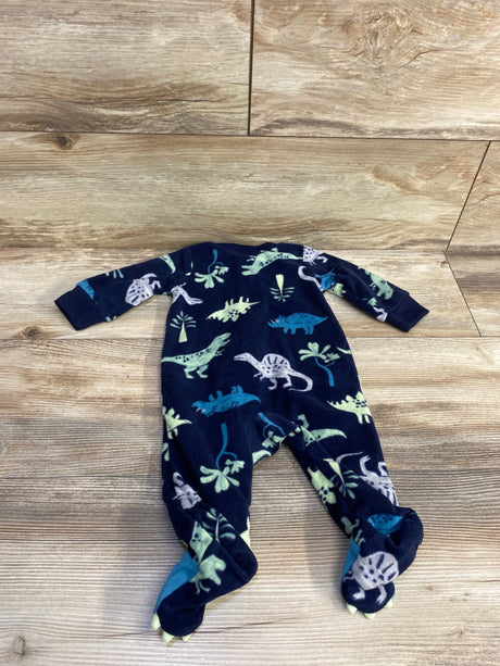 Just One You Dinosaur Blanket Sleeper Navy sz 3m - Me n Mommy To Be