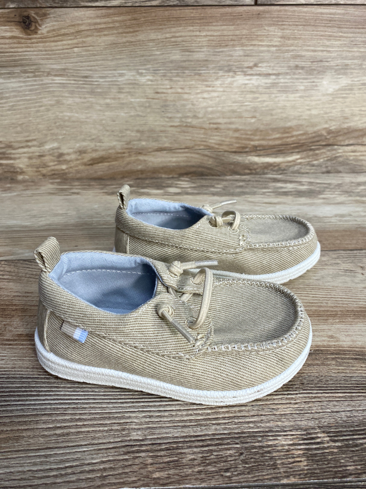 Cat & Jack Bobby Pull-On Sneakers Beige sz 7c