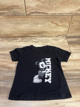 Port & Company Mickey Mouse Shirt Black sz 2T