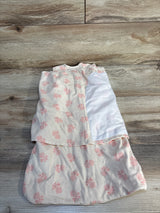 Halo Sleepsack Swaddle Watercolor Rose Cream sz 0-3m