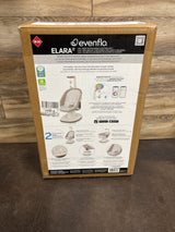 NEW Evenflo Elara 2-in-1 Smart Motion Swing & Soothing Nest in Coastal Coffee