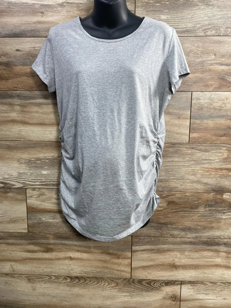 Bearsland Grey Ruched Shirt sz XL - Me 'n Mommy To Be