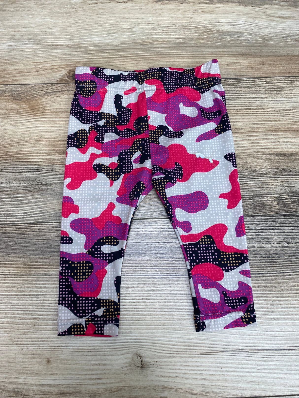 Puma Purple Camo Active Leggings sz 0-3m