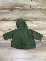 Old Navy Canvas Utility Jacket Green sz 0-3m