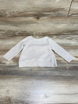 Cat & Jack Waffle Knit Shirt Beige sz 2T