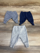 Child Of Mine 3pk Pull On Pants Grey sz Preemie