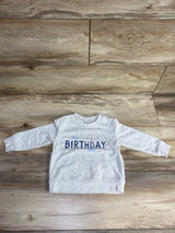 Carter's The Birthday Boy Sweatshirt Grey sz 18m