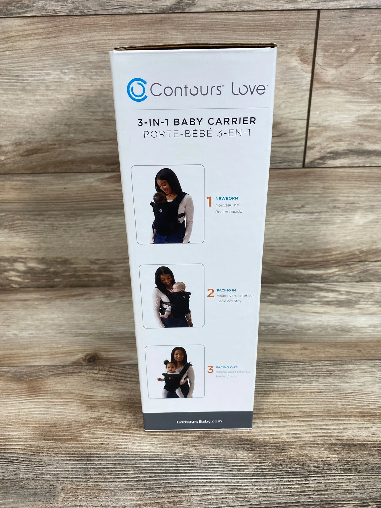 Contours Love 3-in-1 Baby Carrier Mesh Black