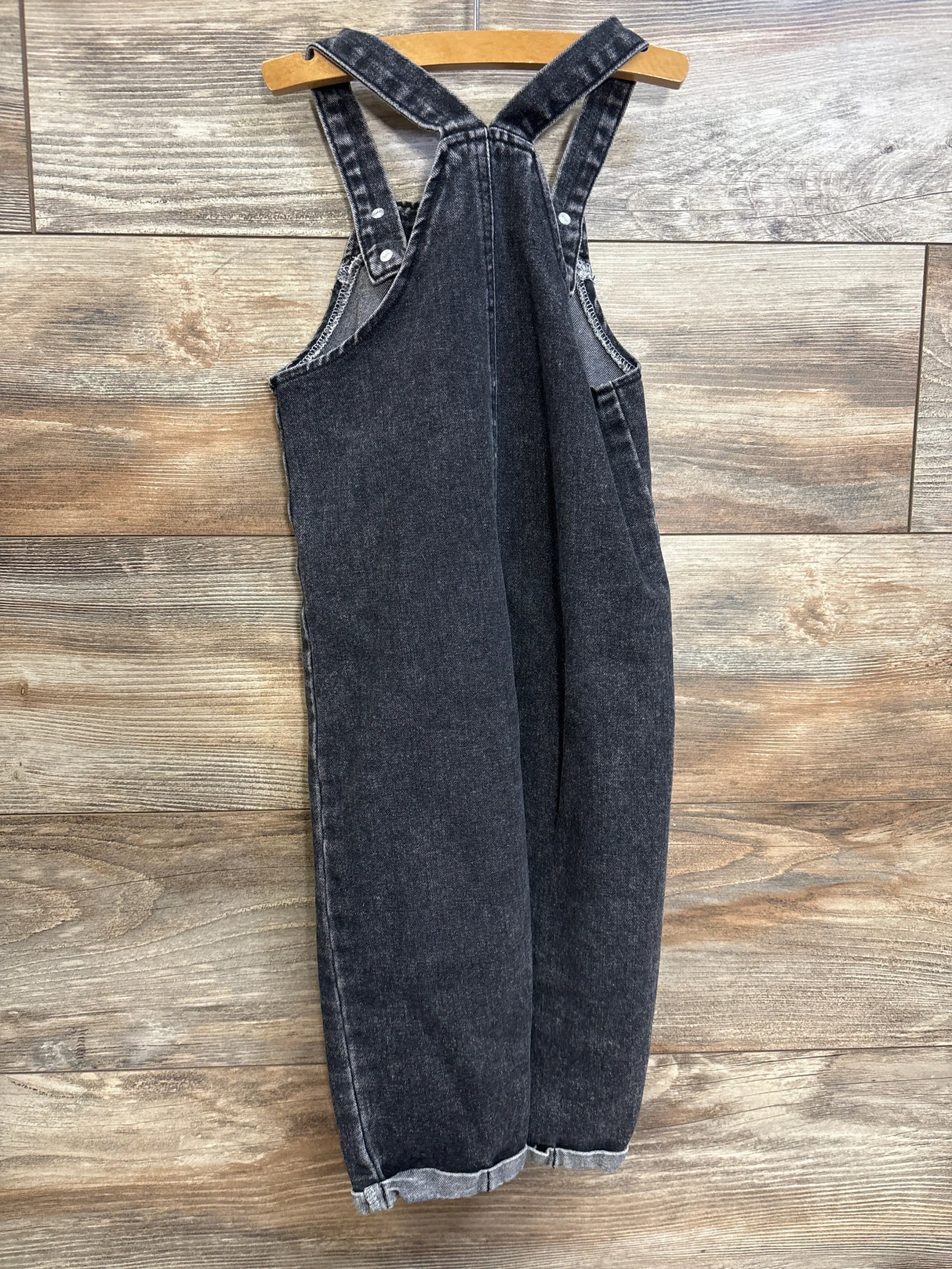 Shein Denim Overalls Black sz 2-3T