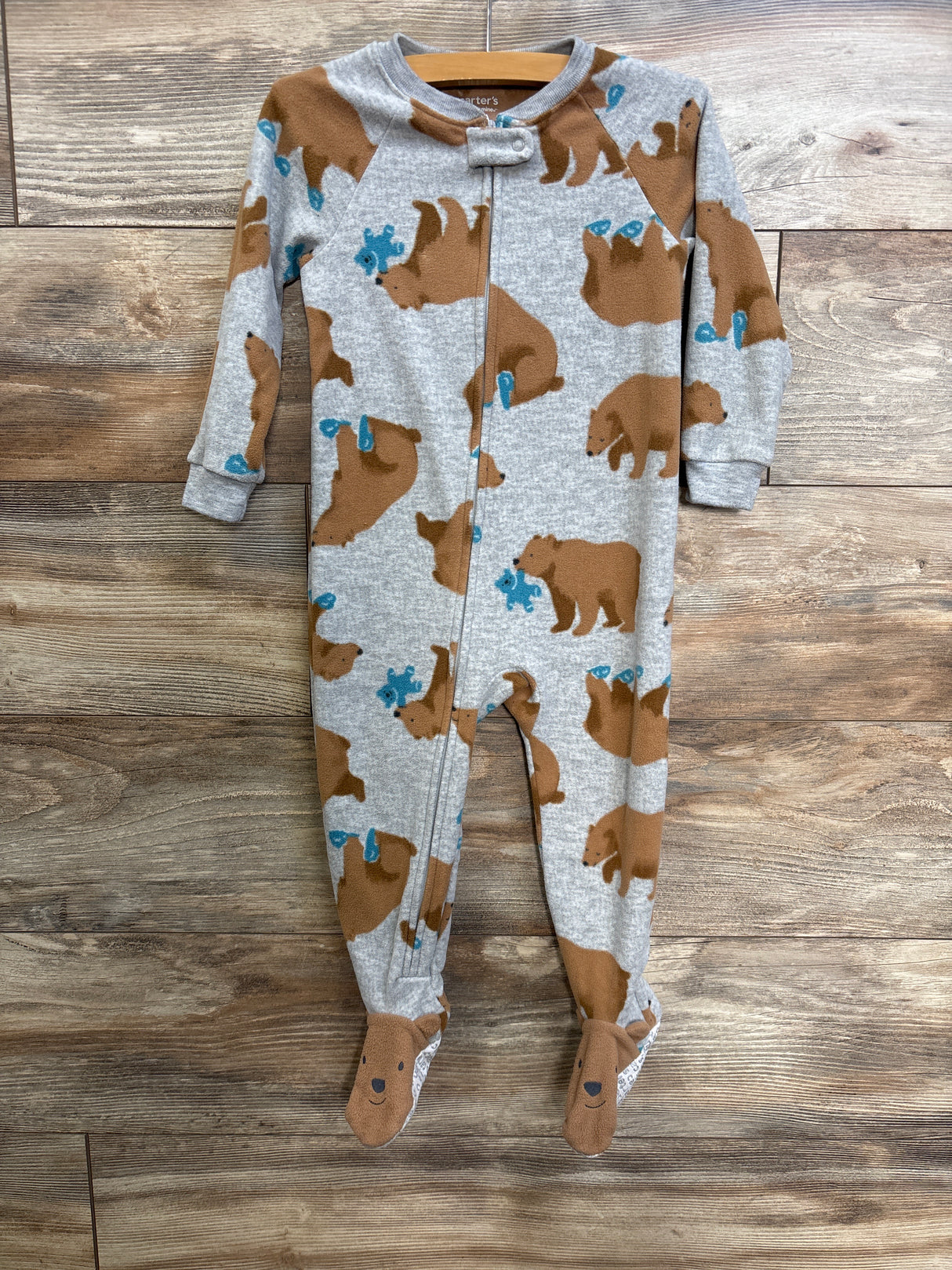 Child Of Mine Blanket Sleeper Grey sz 2T