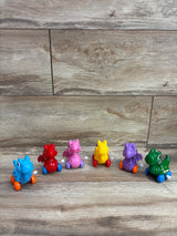 Beestech Dino-World Wind-Up Dinosaur Toys 6pk