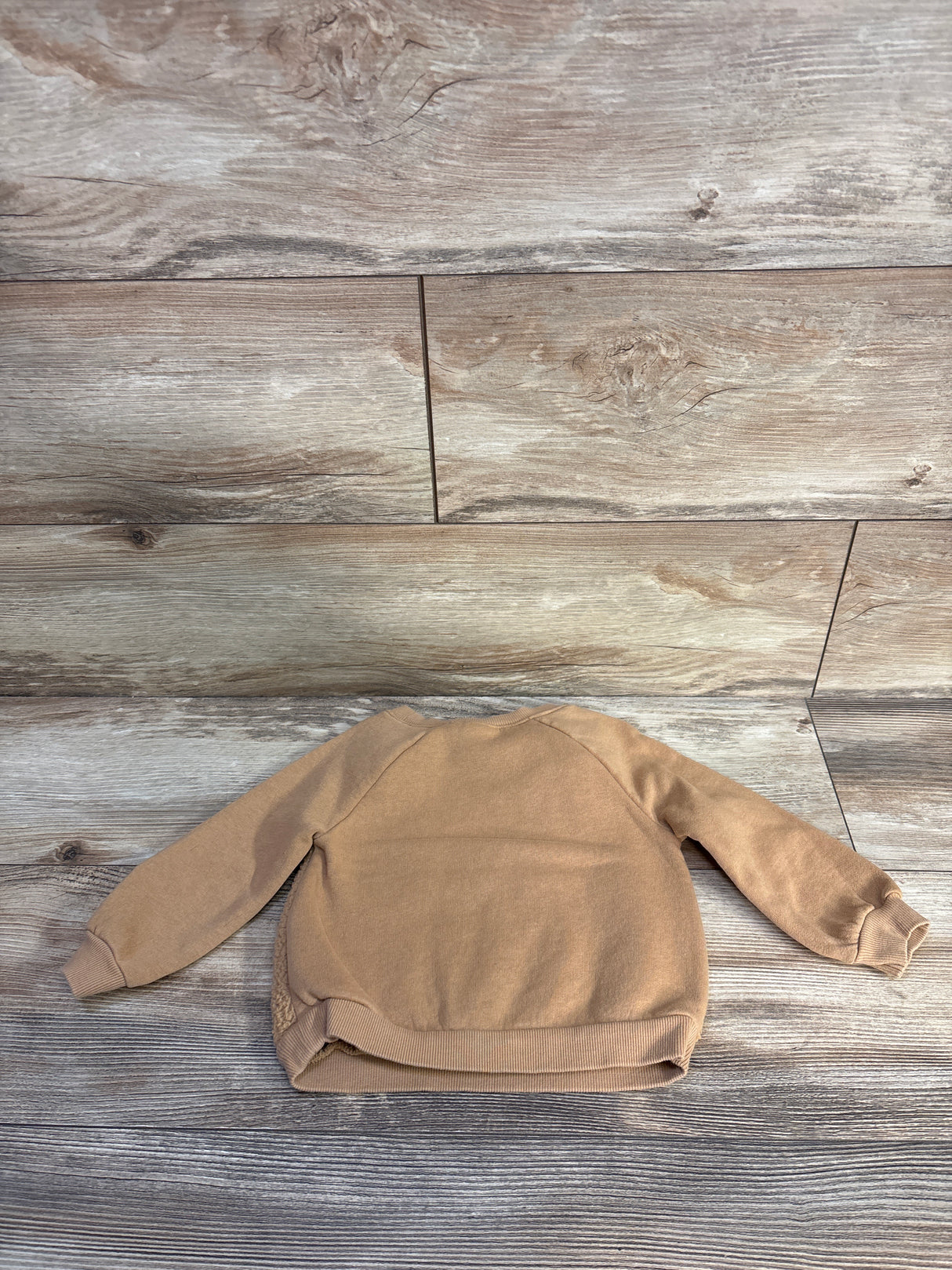 Old Navy Critter Bear Pullover Sweatshirt Brown sz 12-18m