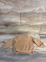 Old Navy Critter Bear Pullover Sweatshirt Brown sz 12-18m