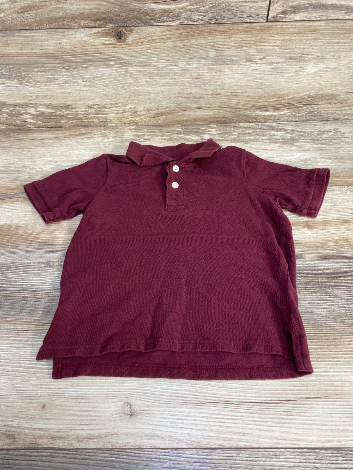 Children's Place Polo Shirt Burgundy sz 4T