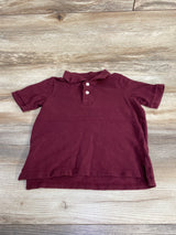 Children's Place Polo Shirt Burgundy sz 4T