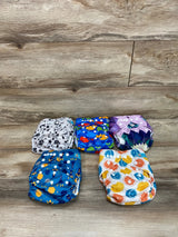 Alvababy Cloth Diapers 5Pk With Inserts 6-33lbs.