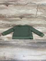 Cat & Jack Heart Quilted Jacket Green sz 24m