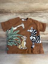 H&M x Disney The Lion King Simba Shirt Brown sz 2T