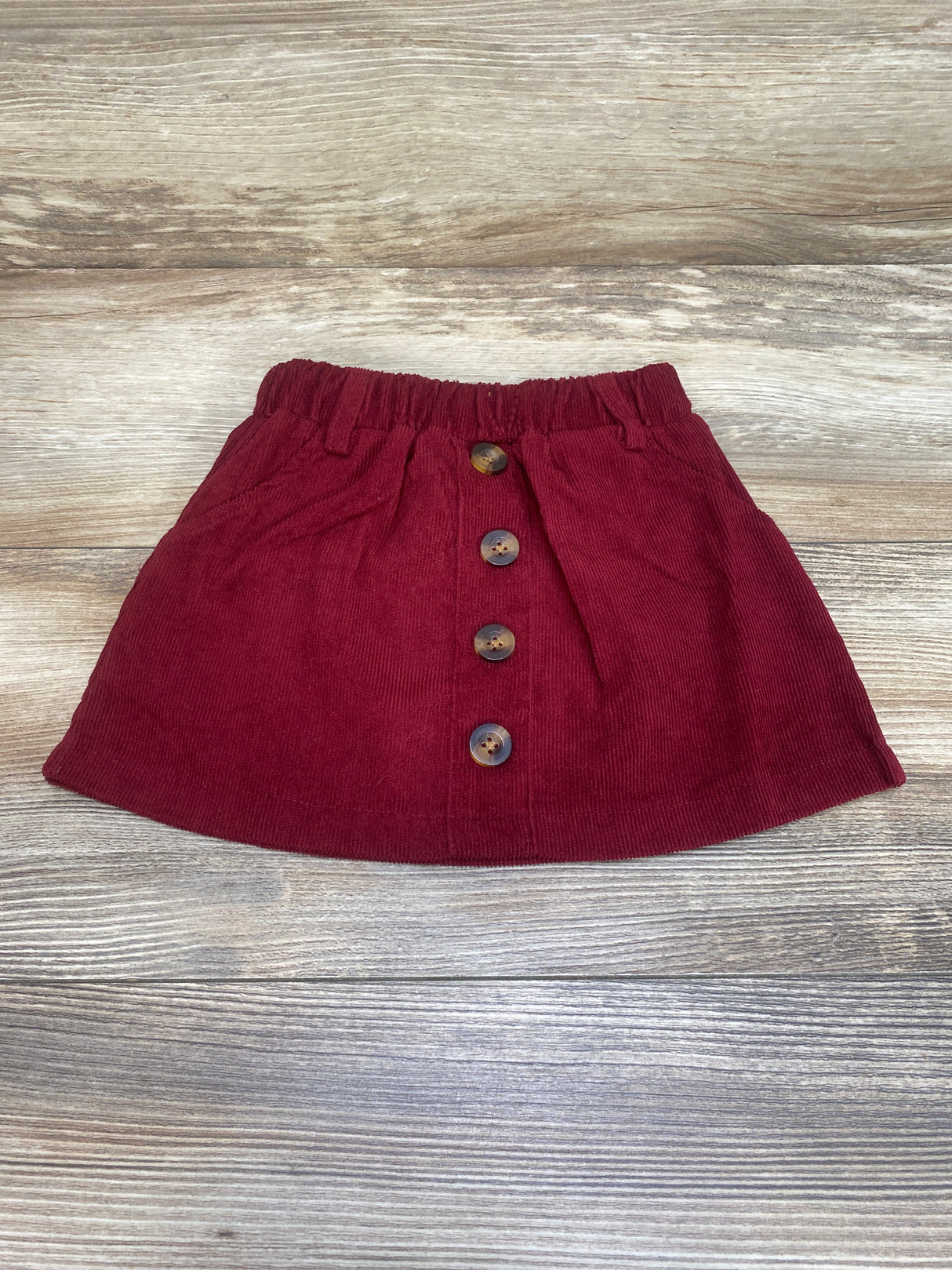 Shein Corduroy Skirt Red sz 18-24m