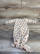 Wildwood Landing Sun Print Knotted Gown Cream sz 0-6m
