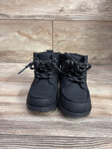 Old Navy Combat  Zip Up Boots Black sz 6c