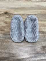 NWoT Carter's Just One You Knitted Bear Slippers - Gray Sz NB